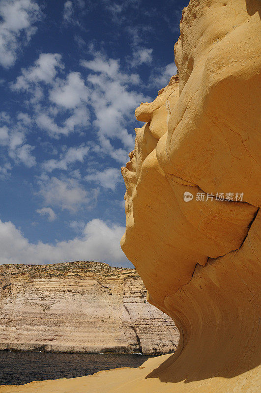 Xlendi Gozo,马耳他群岛。